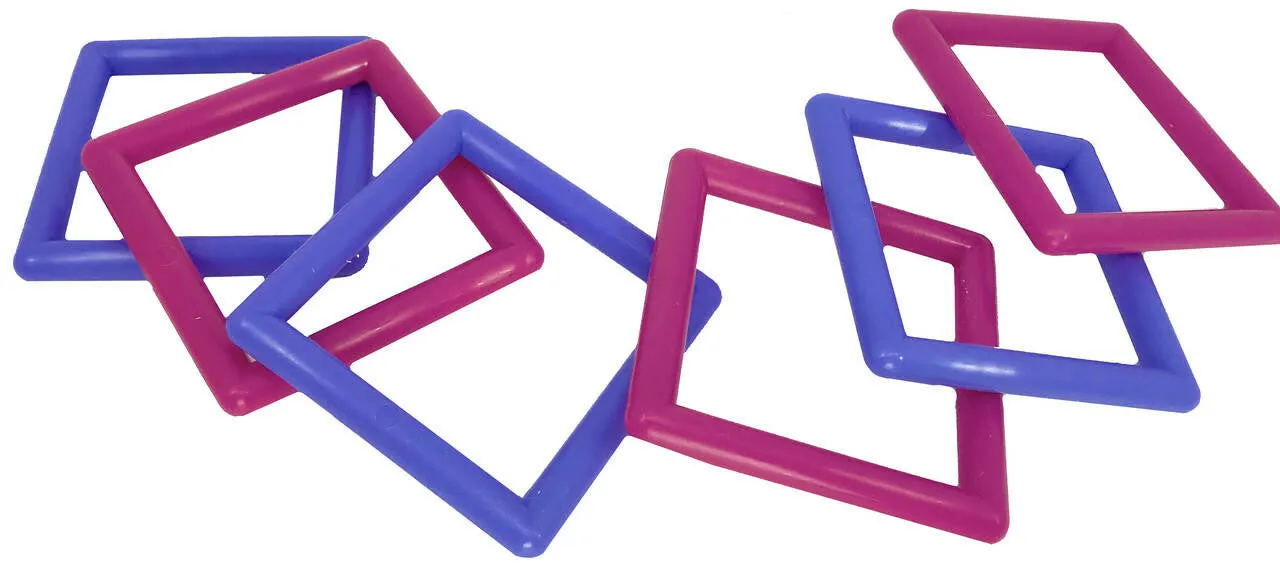 2046 pk6 Large Plastic Squares