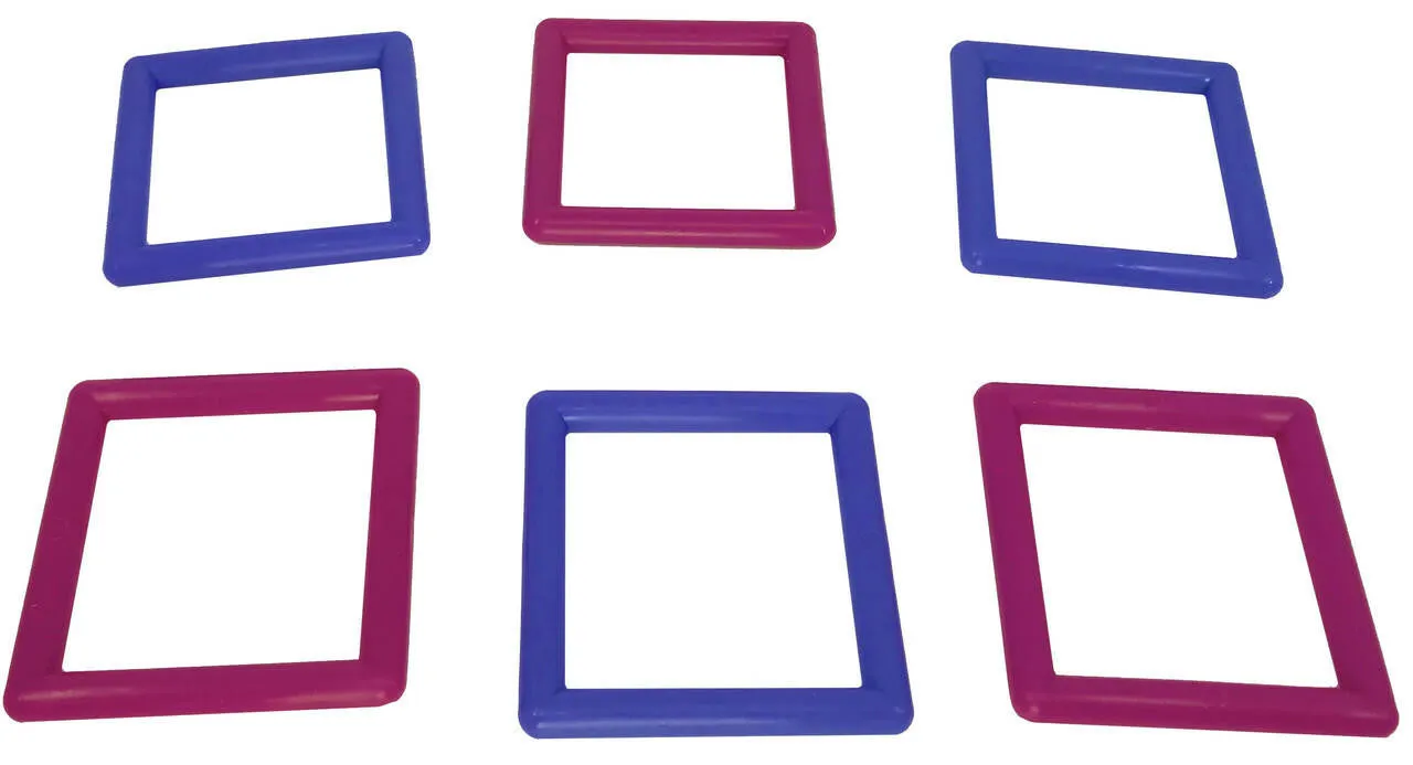 2046 pk6 Large Plastic Squares