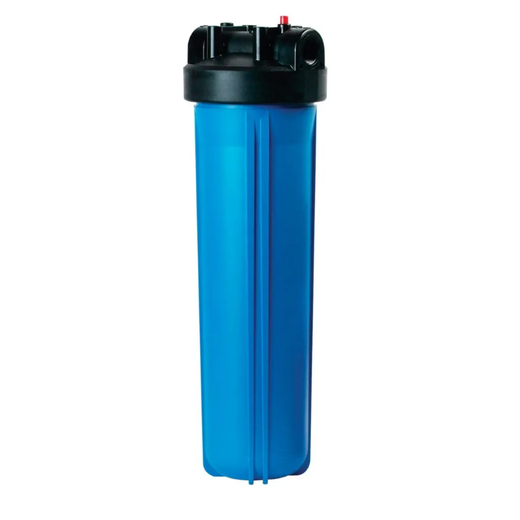 20"x4.5" Big Blue House   Tank Water Filter Spun   Silver Carbon Filters