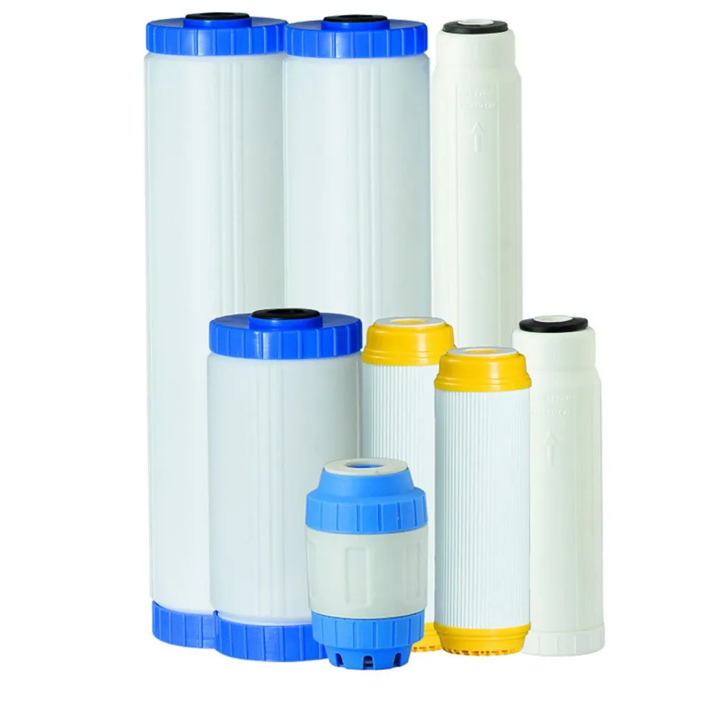 20"x4.5" Big Blue House   Tank Water Filter Spun   Silver Carbon Filters