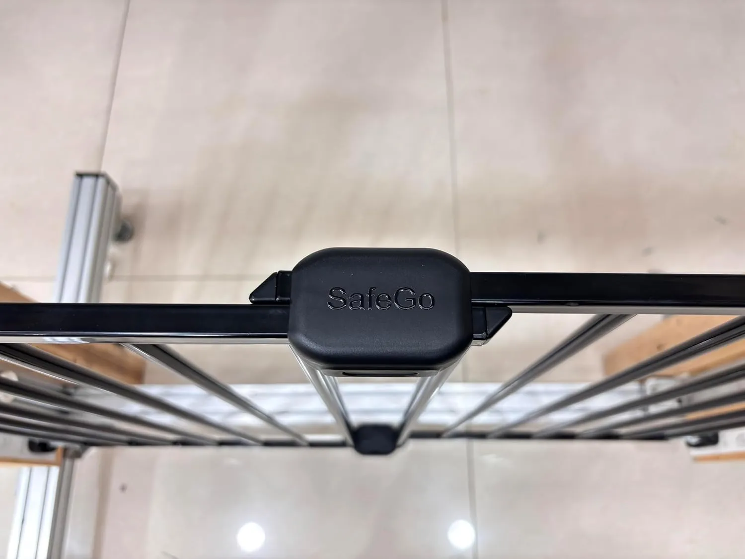 Adjustable Baby Safety Swing Gate, Hardware-Mounted Metal Gate for Stairs and Doorways, Secure Latch for Kids and Pets (Black, 24"-40.5" W x 28.75" H)