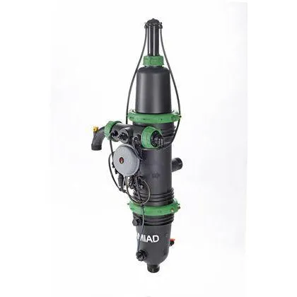 Amiad Mini Sigma 100mm Fully Automatic Self-Cleaning Screen Filter with ADI-P Bluetooth DC Controller - 2400cm² (160-1330LPM)