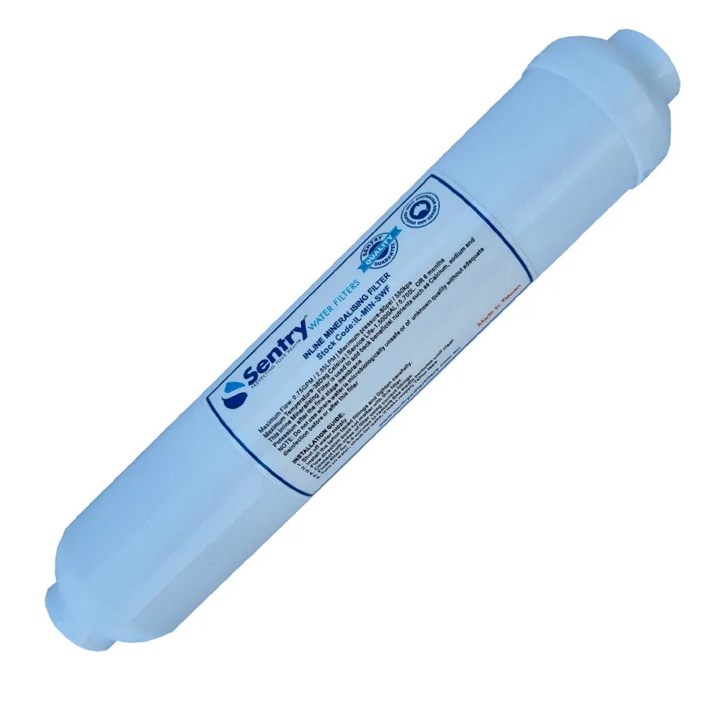 Aquapro / Sentry In Line Post Reverse Osmosis Water Filter Mineralising RO Inline Filters