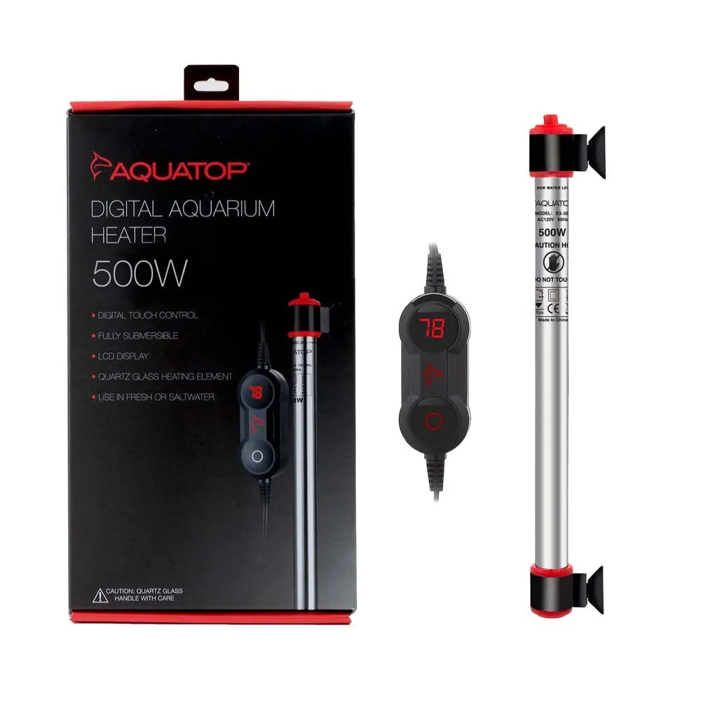 Aquatop EX-500 Digital Aquarium Heater w/Display