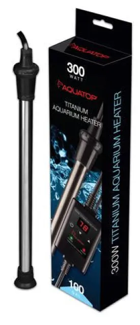 Aquatop Titanium Aquarium Heater w/controller