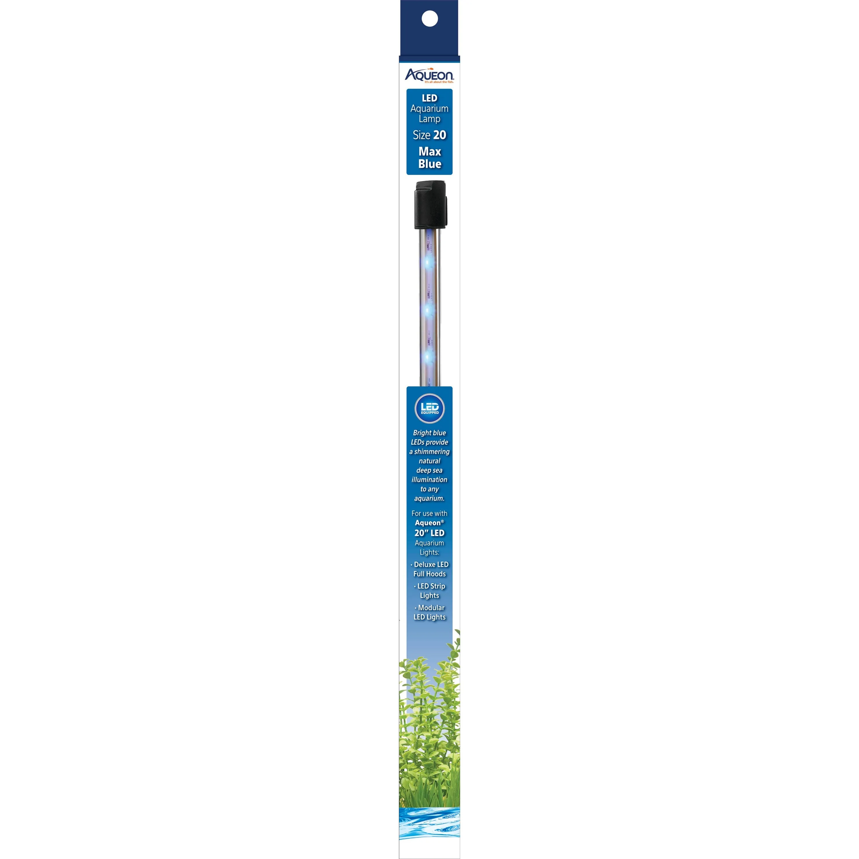 Aqueon LED Aquarium Lamp Replacements - Blue - 20 in