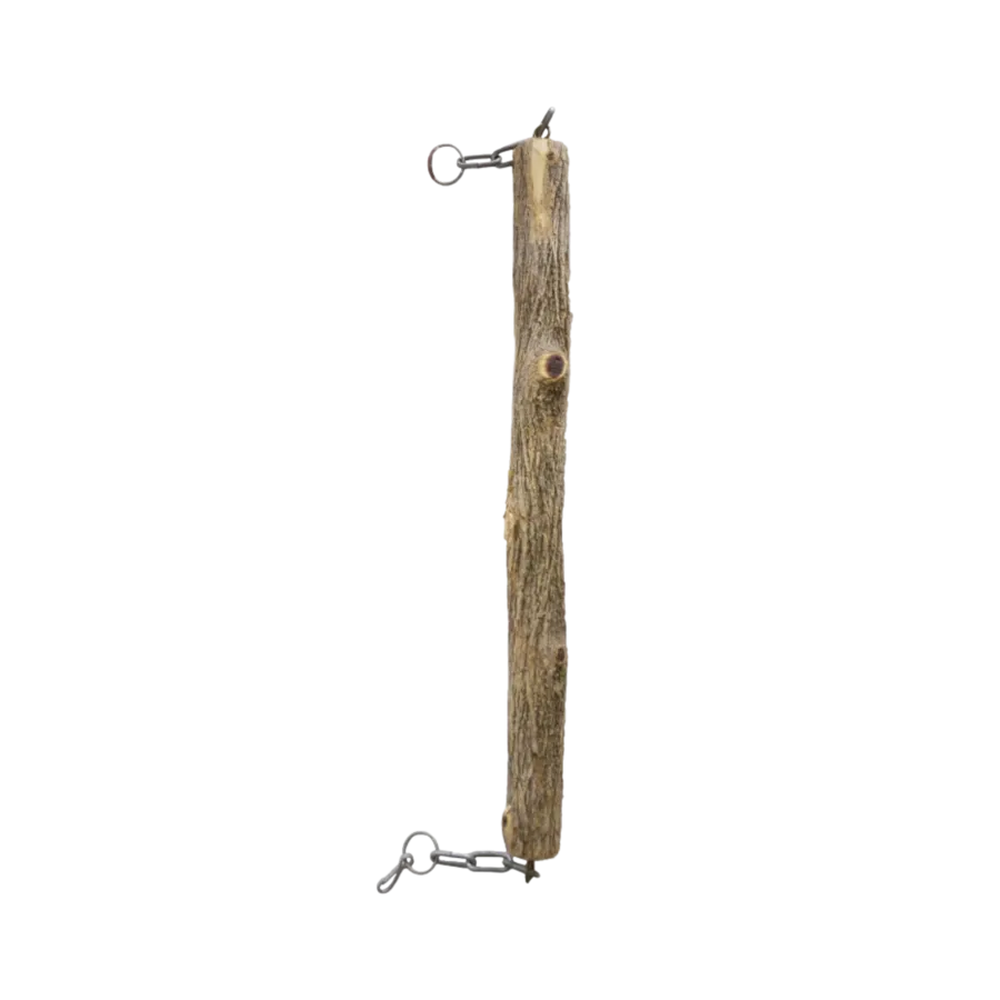 B/ Natural Sekelbos Perch On Chain Large