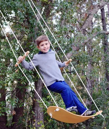 Balance Board Swing - Swing 'n' Balance Haven