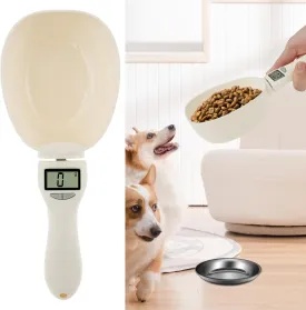 Digital Measuring Spoon, 4 in 1 Electronic Measuring Spoon with LED Display and Removable Handle, Baking Cooking food scale, 800g/0.1g High Precision Kitchens Weighing Scale for Pets (Style 1)