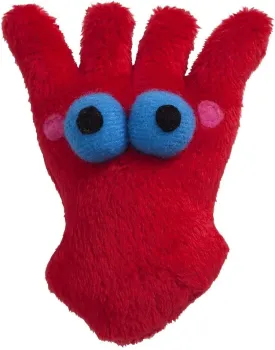 Doggles Cat Toy, Sushi Calamari Red