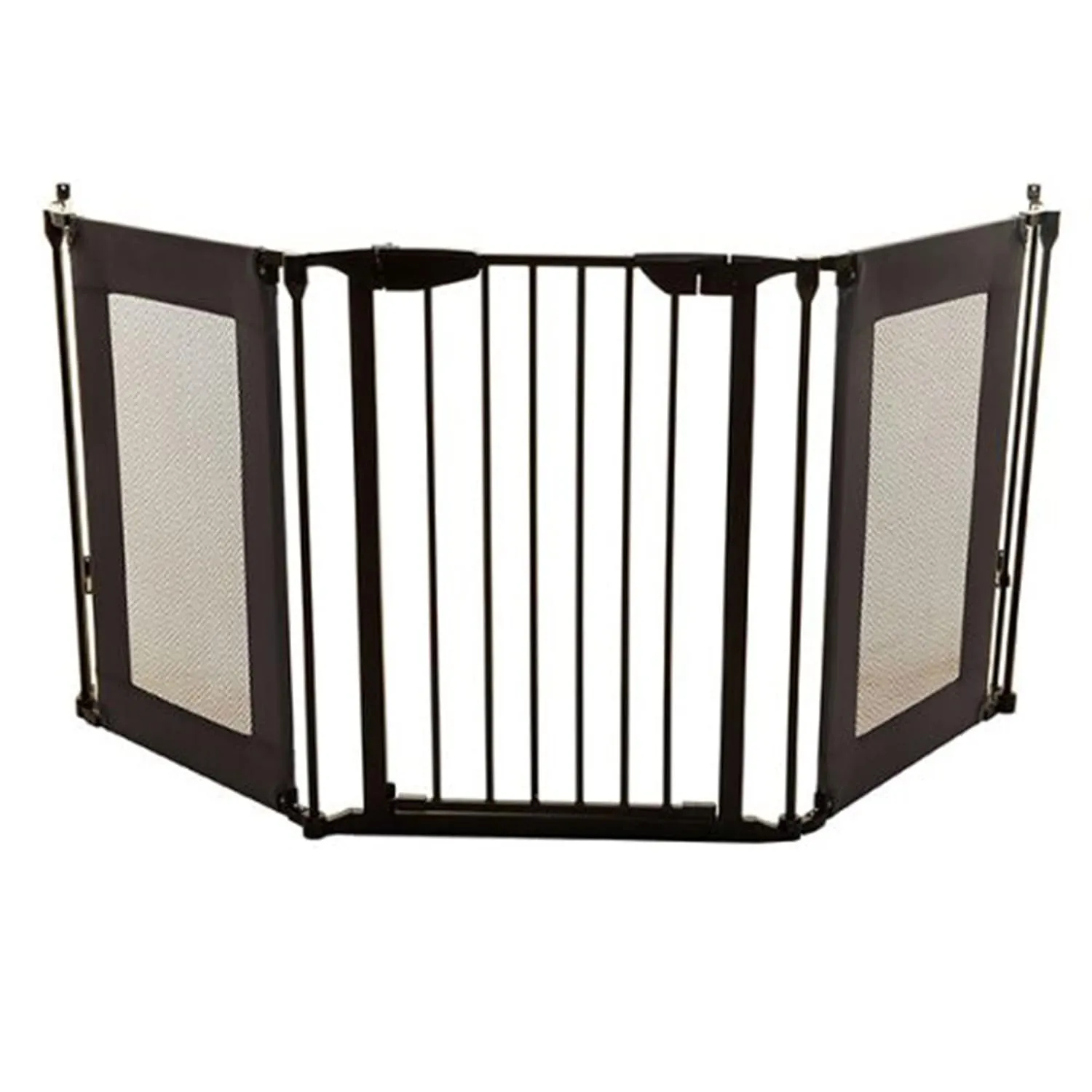 Dreambaby Denver Adapta Extra Wide Baby Safety Gate for Doorways, Hallways and Stairs - Fits Irregular Openings and Wide Areas - Mesh