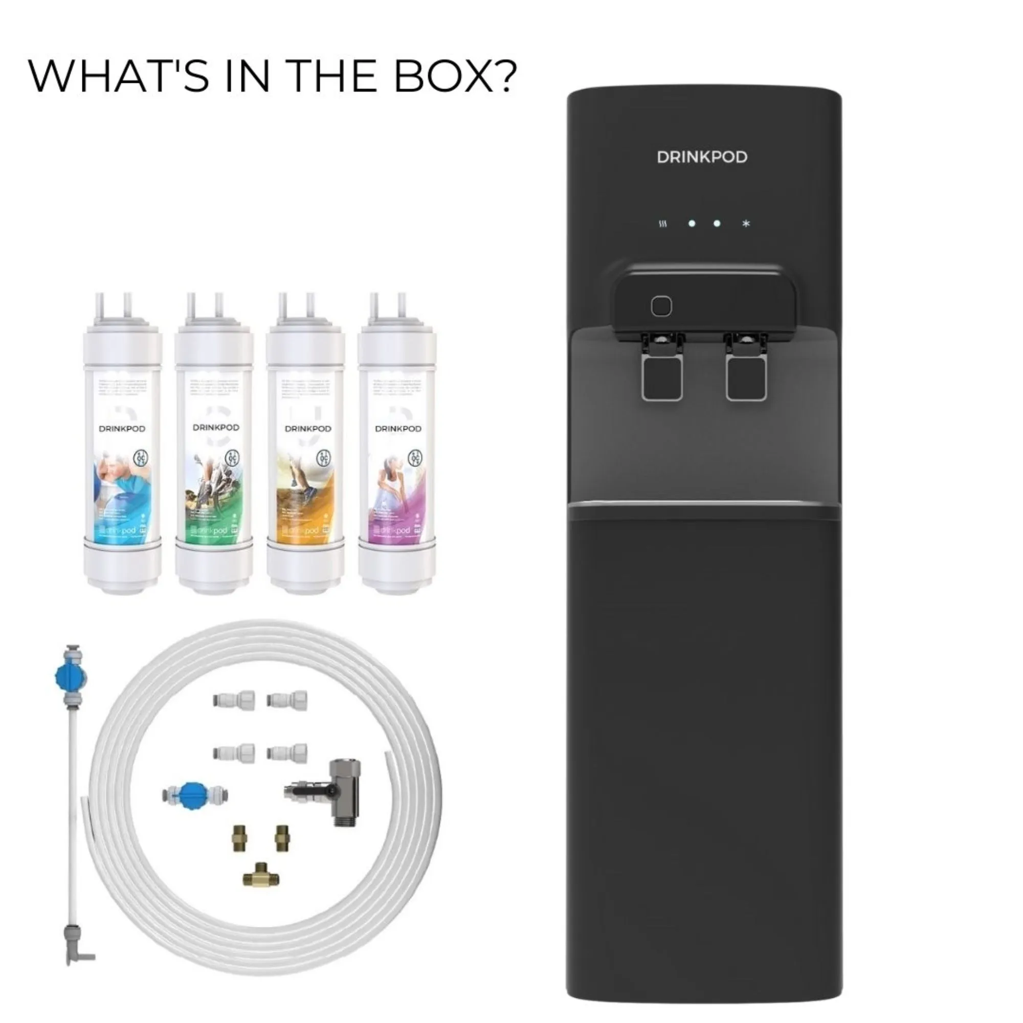 Drinkpod 5000 Pro Series - XL Large Capacity Bottleless Purification Water Cooler
