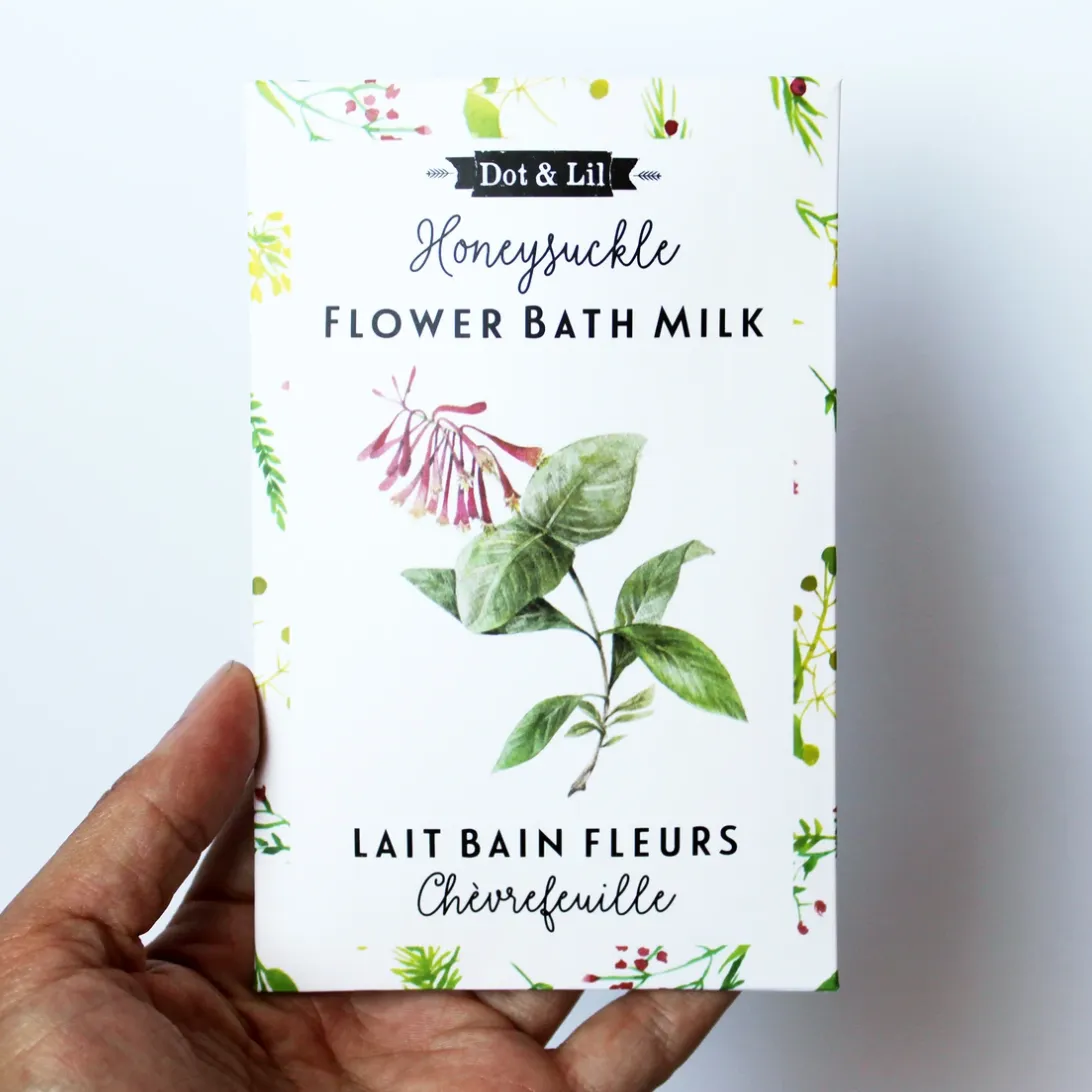 Honeysuckle Bath Milk Sachet