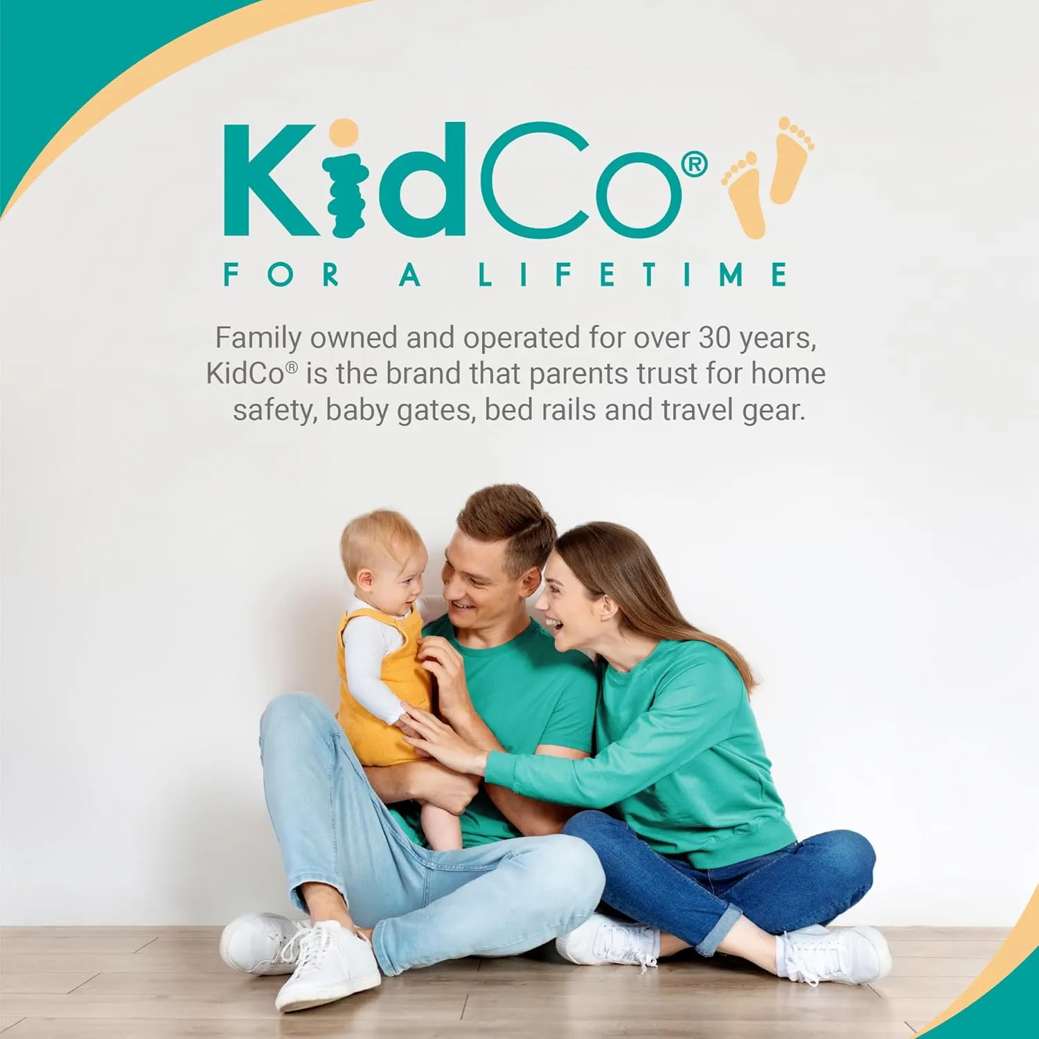 KidCo - Custom Fit Auto Closing ConfigureGate Baby Gate with with 30 Inch Door Section, Baby Fence, Safety Gate (Black)