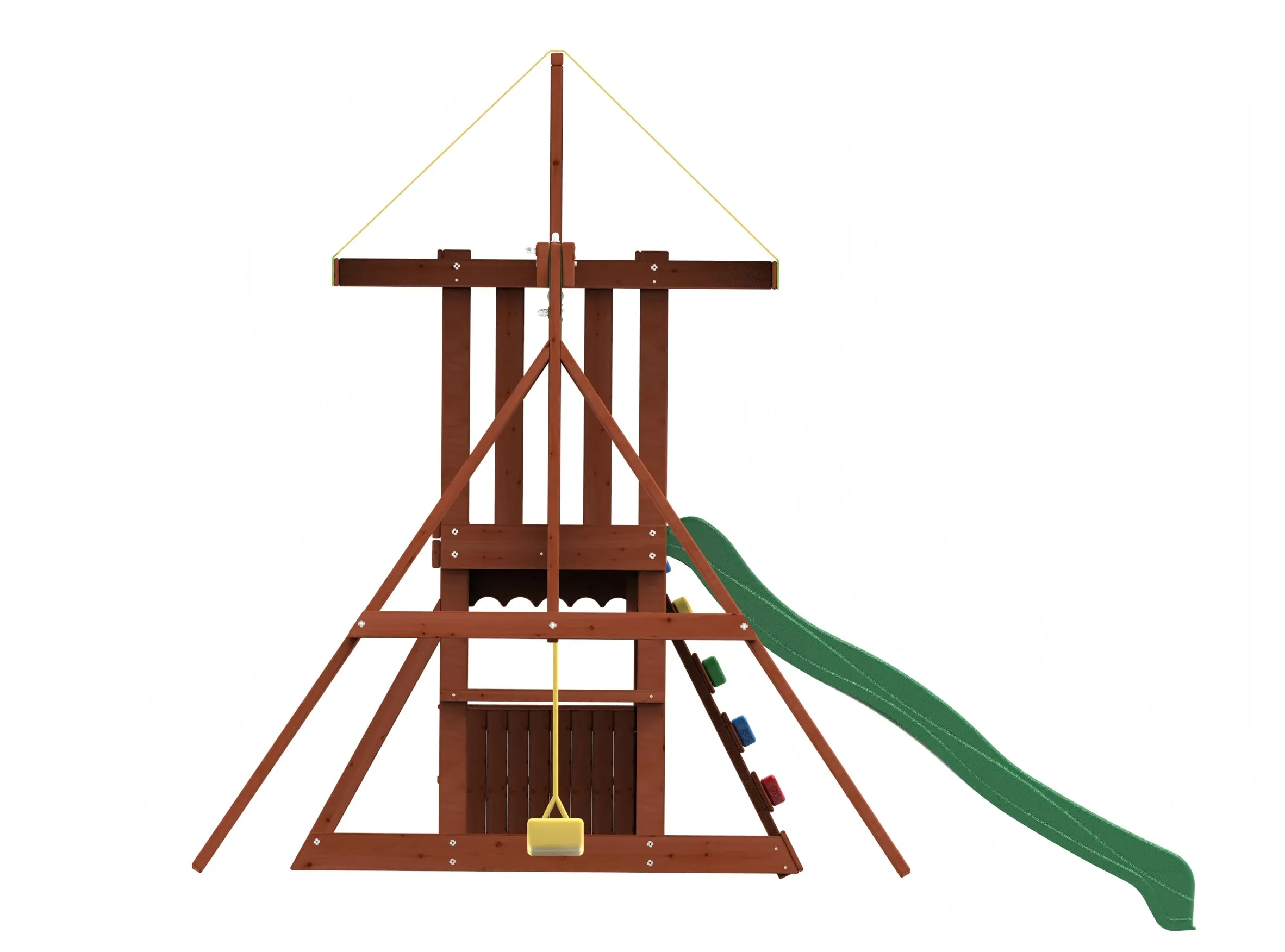 Mighty jungle Swing Set