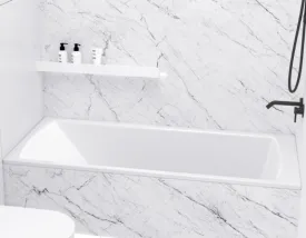 Muccia | 1675mm Lucite Drop In Bath