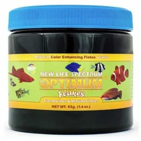 Optimum Flakes  Freshwater & Marine Floating Flakes  45g
