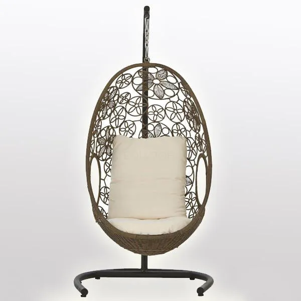 Outdoor Wicker Swing - Flora