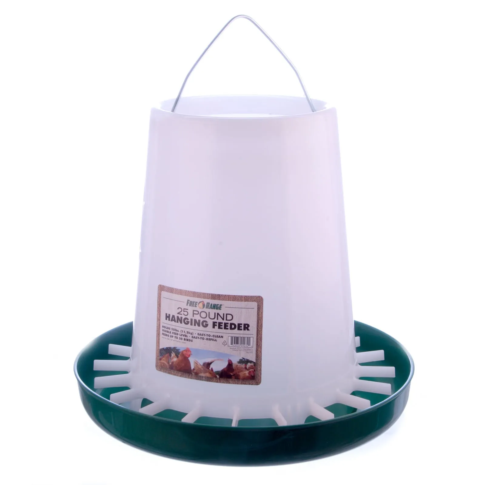 Poly Hanging Chicken Feeders