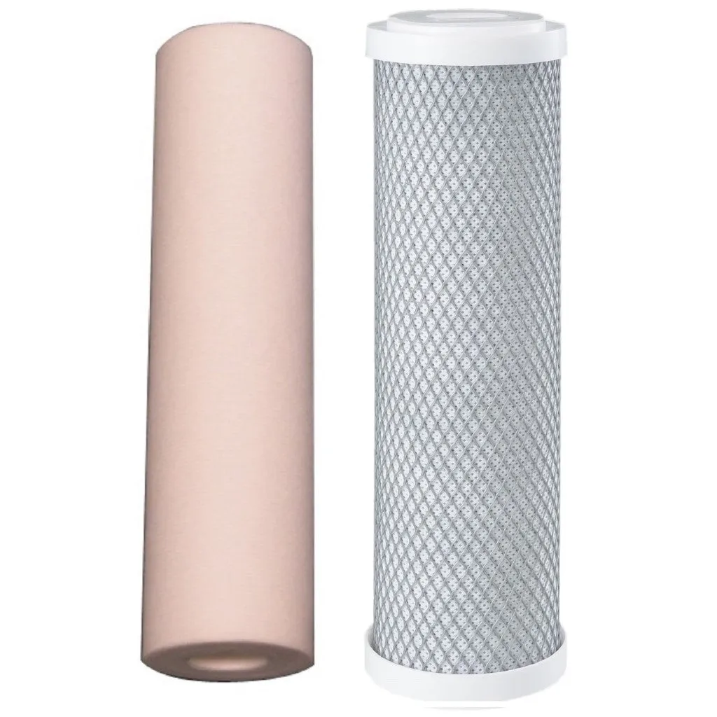 Town Mains Water Double Benchtop Countertop Chlorine Chemical Filters