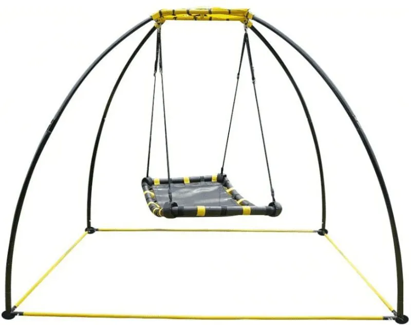 UFO Nest Swing Rectangular Seat with Frame
