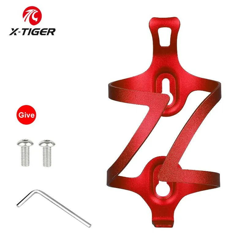 X-TIGER Cycling Bottle Cages MTB Road Bicycle Water Bottle Holder Aluminium Ultralight Bike Bottle Bracket Bicycle Accessory