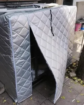ZIMGOD Cold Weather Dog Crate Kennel Cover, Yard Garage Dog Cage Covers Protection, Warmth Insulated Cover for Chicken Coop/Cat Crate, Pet Enclosure Cover(85x60x70cm (33.5x23.6x27.5in))